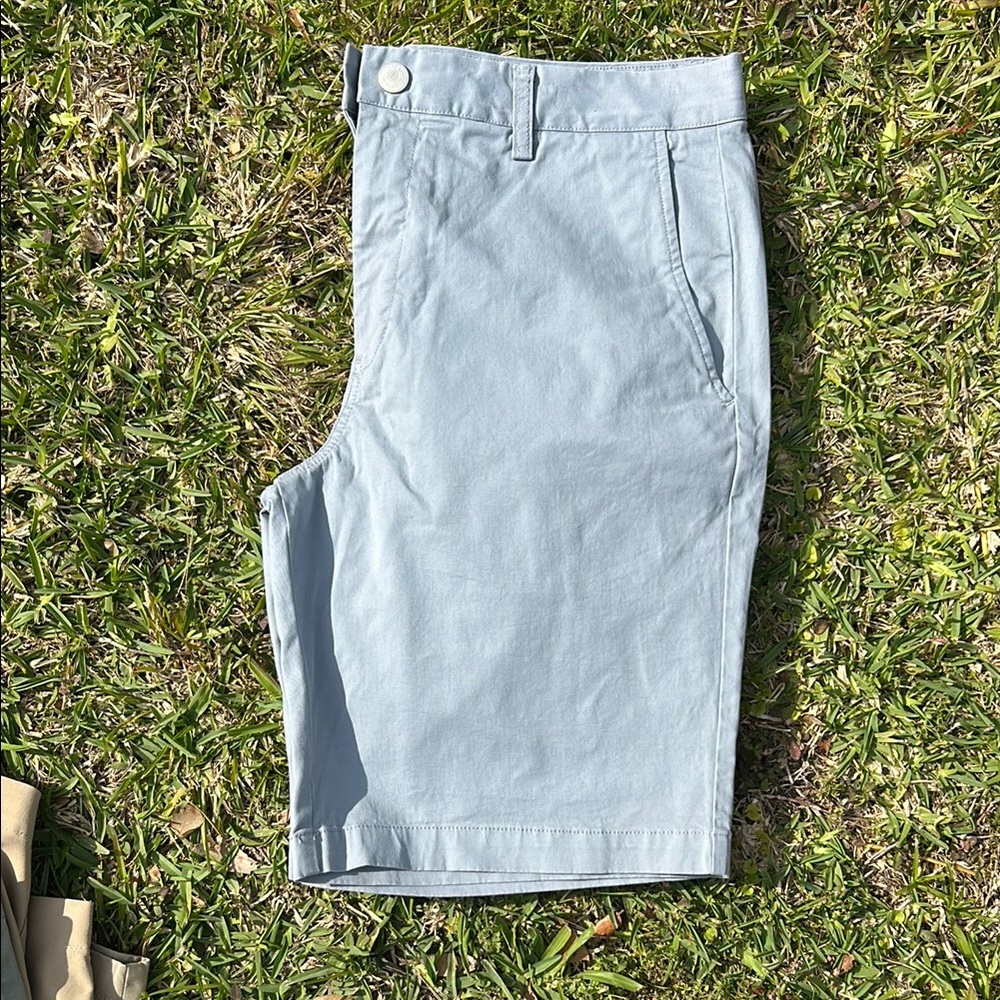 Bonobos Gray Flat Front Shorts Casual Style